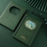 Environmental protection cultural and creative industries paper carved notebook