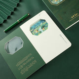 Environmental protection cultural and creative industries paper carved notebook